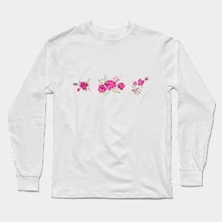 Pink roses bouquets Long Sleeve T-Shirt